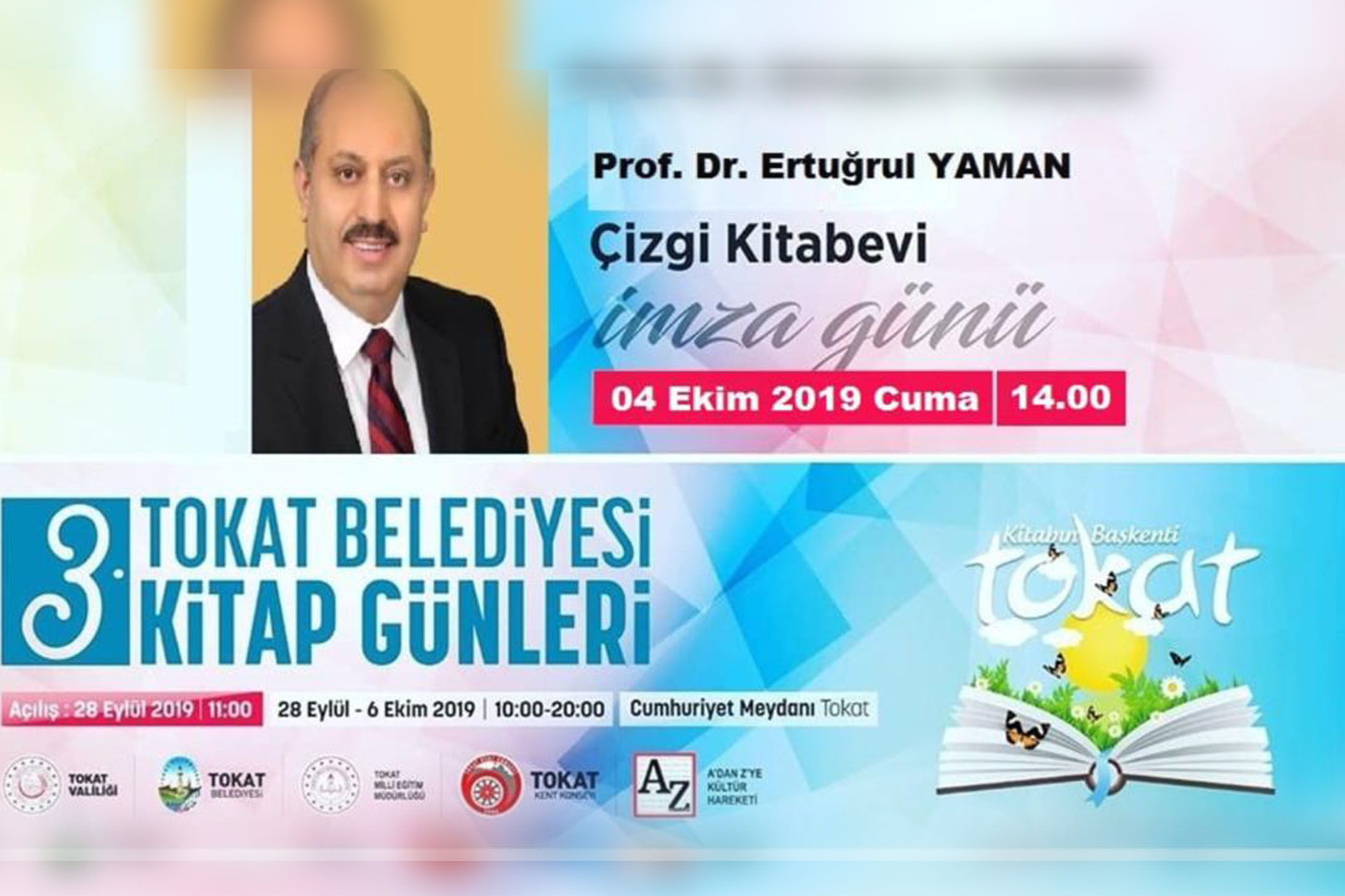 Hemsehrimiz Prof Dr Ertugrul Yaman 3 Tokat Kitap Gunlerinde Yesil Niksar Yerel Haber Sitesi